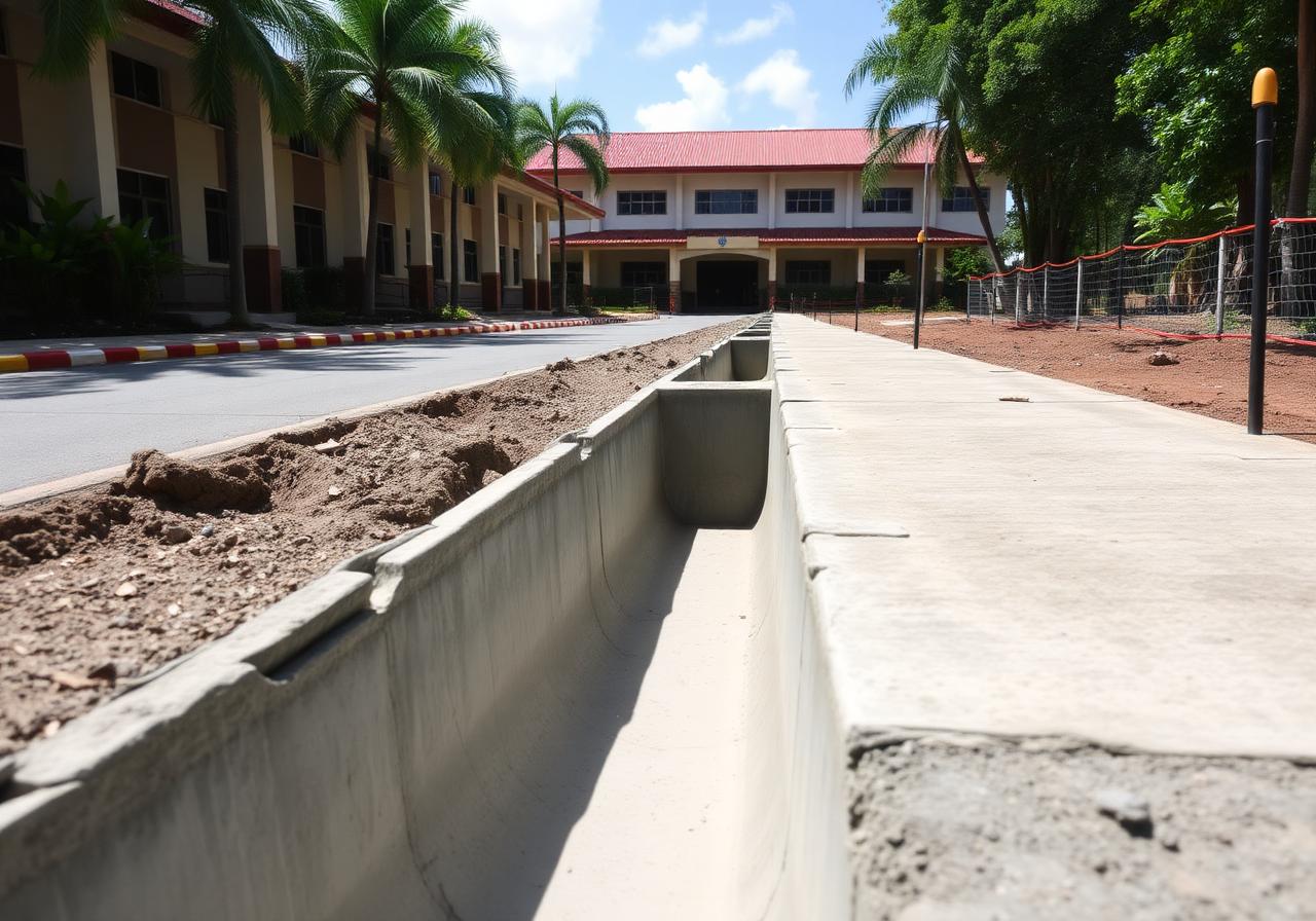 Drainage & Footpath Improvement, SK Laksamana